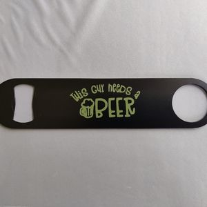 Stainless Steel Bottle Opener This Guy Needs A Beer